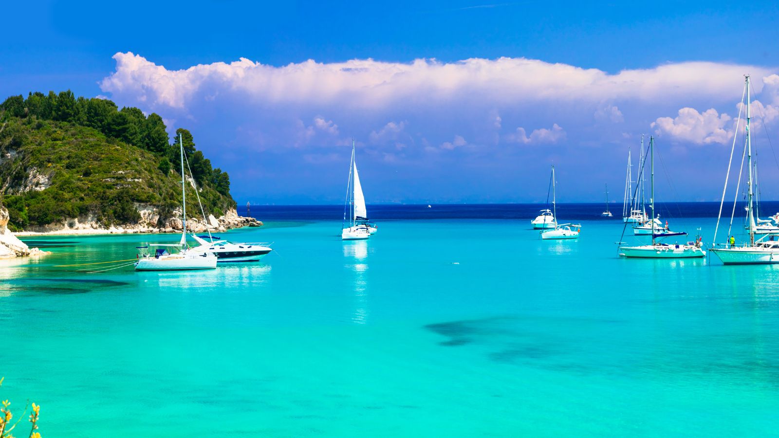 yes - Pets are welcome on some yachts family-sailing-route-paxos-antipaxos-greece How does a Family Sailing Holiday work on board.