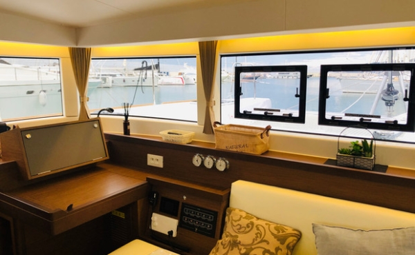 sea views from lagoon 40 3_sea_views_from_lagoon_40 Superychts For Sale. - Lagoon 40 Samana | Luxury Family Catamaran Charter Sicily