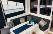 3_seating_area_on_samana Superychts For Sale. - Lagoon 40 Samana | Luxury Family Catamaran Charter Sicily