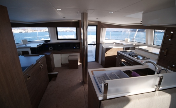 Bali-4.8-galley 5_bali-4.8-galley Superychts For Sale. - Eagle Bali 4.8 Catamaran Charter | Luxury Family Sailing Greece