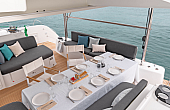 7_dining-area-catamaran Superychts For Sale. - Lagoon 46 ELIBLU | Family Sailing Yacht Sicily
