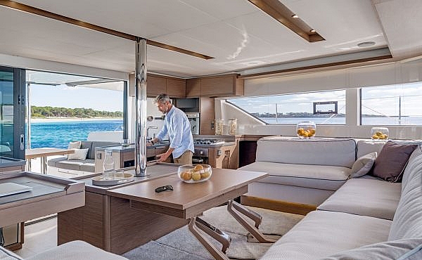 8_lagoon-50-ohana-saloon Superychts For Sale. - Lagoon 50 Ohana | Family Catamaran Sicily