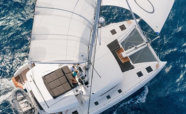 8_lagoon_50-ohana-drone-view Superychts For Sale. - Lagoon 50 Ohana | Family Catamaran Sicily